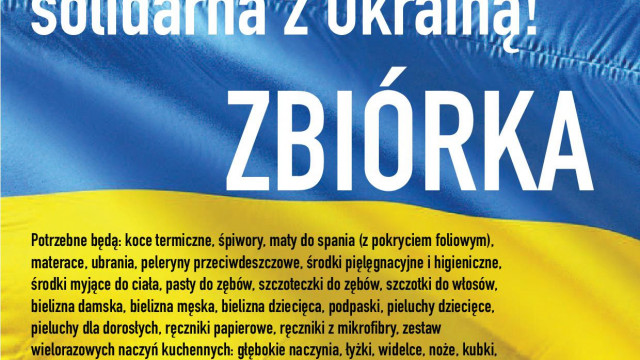 Gmina Zator włącza się do akcji pomocy dla Ukrainy!