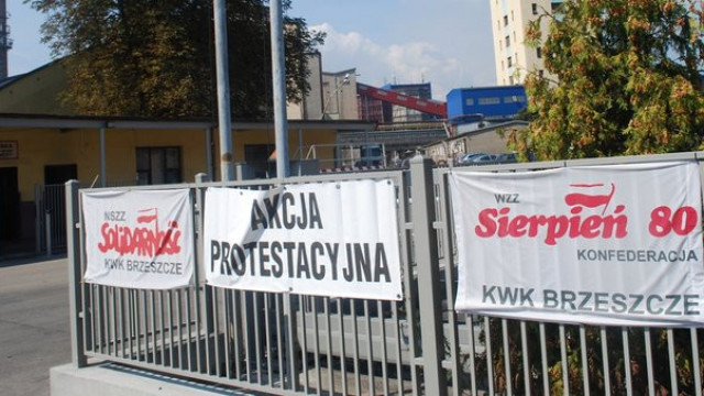 Górnicy z Brzeszcz jadą protestować do Warszawy - InfoBrzeszcze.pl