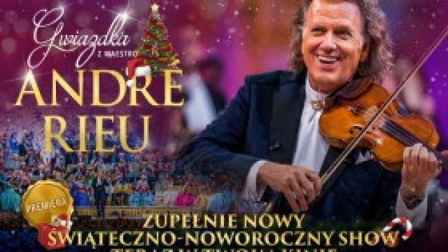 Gwiazdka z Maestro Andre Rieu - retransmisja koncertu w Domu Kultury w Kętach