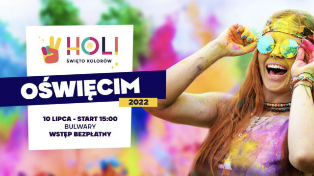 Holi święto kolorów ponownie w Oświęcimiu