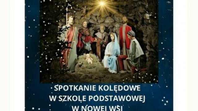 Jasełka i kolędowanie w Szkole Podstawowej w Nowej Wsi