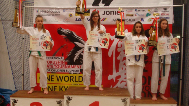 Julia Chmura wygrała międzynarodowy turniej Kyokushin