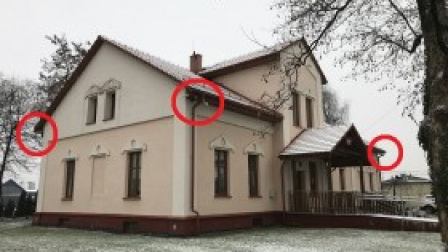 Kamery full HD batem na wandali. Od teraz strzegą terenu dworku w Nowej Wsi