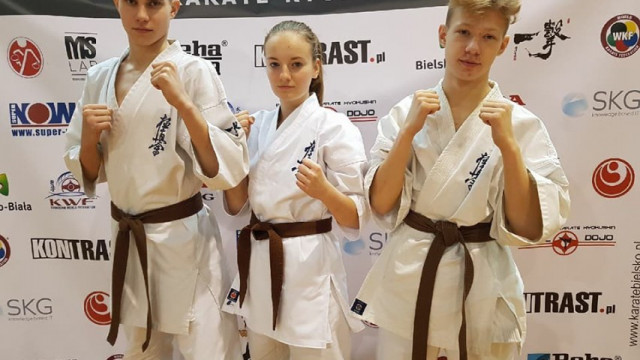 KARATE. Oświęcimianie startowali w Bielsku-Białej