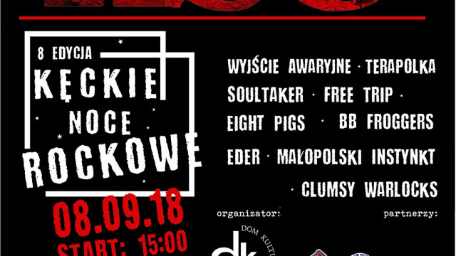 Kęckie Noce Rockowe – wielki finał z eFO