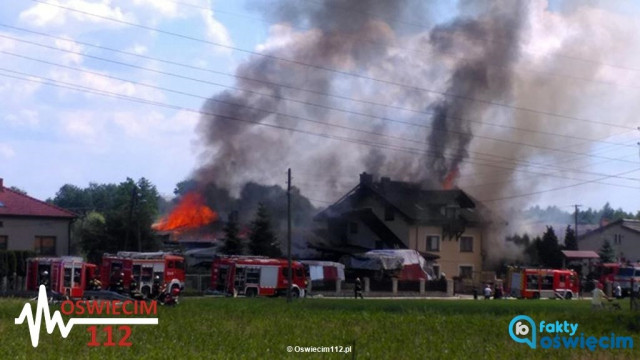 Kilkudziesięciu strażaków walczyło z pożarem – FILM, FOTO