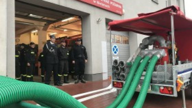 Kolejna inwestycja w wyposażenie OSP! Tym razem zyskują strażacy z Bielan