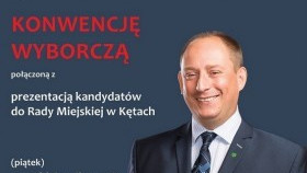 Konwencja wyborcza kandydata na Burmistrza Gminy Kęty Krzysztofa Jana Klęczara