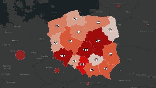 Koronawirus w Polsce [DANE, MAPY, WYKRESY]