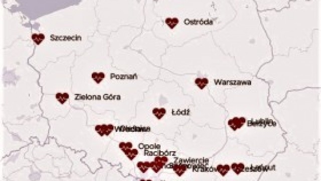 Koronawirus w Polsce. Mapa