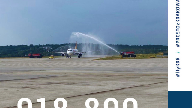 KRAKÓW. Półmetek wakacji Kraków Airport zamykamy wynikiem 5 290 279 obsłużonych pasażerów