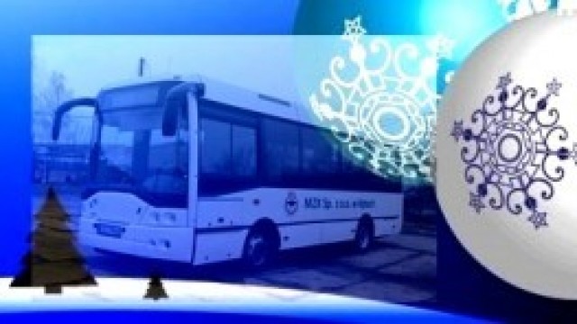 Kursy autobusów MZK w okresie Świąt Bożego Narodzenia i Nowego Roku