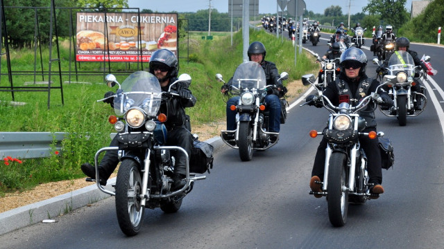 LIBIĄŻ-OŚWIĘCIM. Ponad 100 motocyklistów wzięło udział w sobotniej paradzie