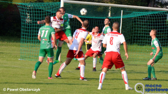 LKS Gorzów wygrał dzięki lepszej skuteczności