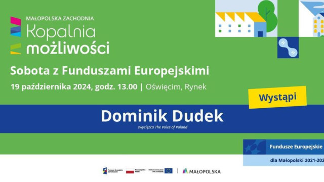 „Małopolska Zachodnia – kopalnia możliwości”: Rodzinny piknik z występem Dominika Dudka już 19 października!