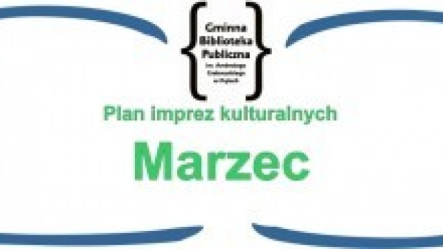 Marzec w bibliotece - zapraszamy!