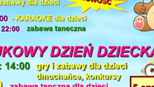 Megalopark Szyjki zaprasza na Dzień Dziecka