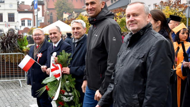 Miejskie uroczystości 105. rocznicy odzyskania przez Polskę Niepodległości