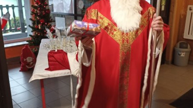 Mikołaj w Zespole Szkolno-Przedszkolnym w Podolszu