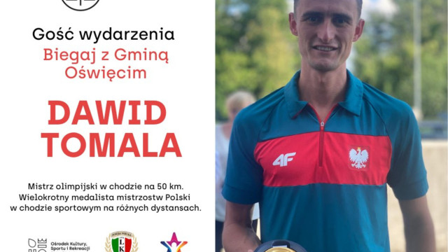 Mistrz olimpijski wśród uczestników biegu dla Natalki Wolak