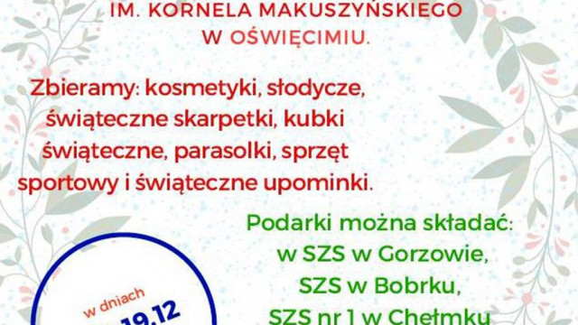 Młodzież zbiera dary dla wychowanków domu dziecka