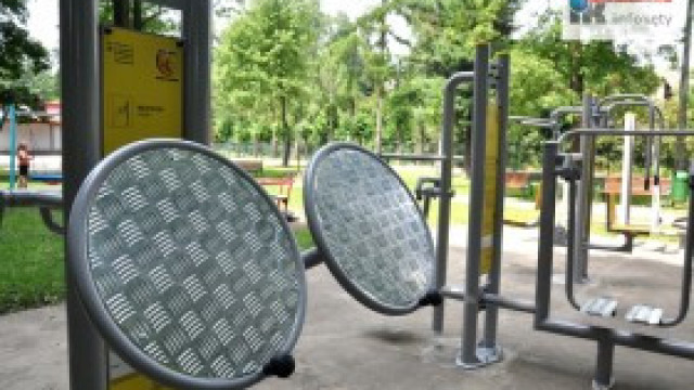 Można już korzystać z nowoczesnej siłowni w maleckim parku