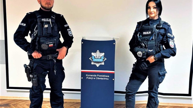 Mundurowi pokazali, że potrafią ratować