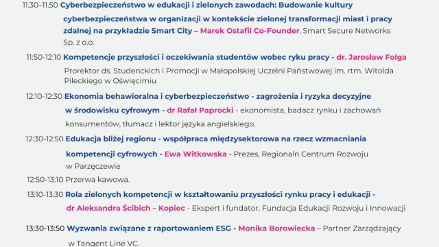 Na oświęcimskiej uczelni o wyzwaniach współczesnego rynku pracy i edukacji