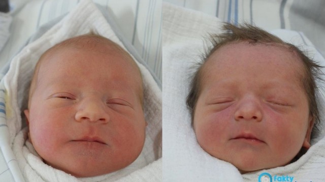 Nadia i Karol – noworoczna para noworodków – FOTO
