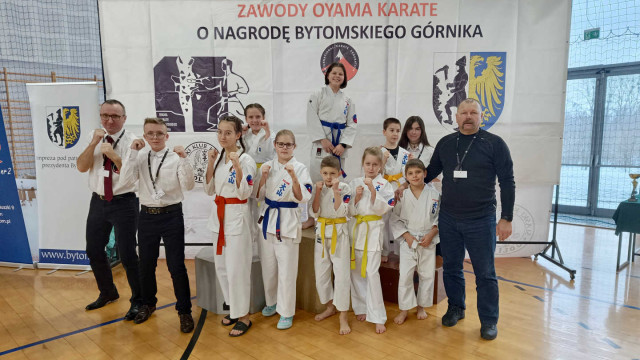 Najmłodsi adepci karate z Brzeszcz startowali w Bytomiu 