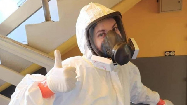 Natalia Malinowska poszła na ochotnika walczyć z pandemią