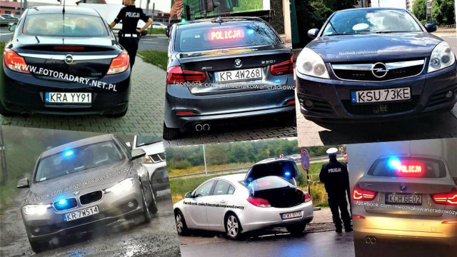 Nieoznakowane pojazdy małopolskiej policji [ZDJĘCIA, OPISY]