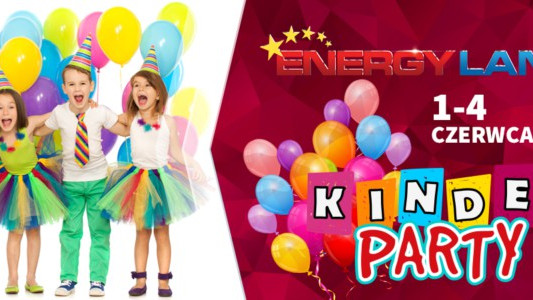 Niepowtarzalne KINDER PARTY w Energylandii