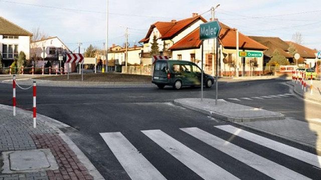 Nowa Wieś - koniec utrudnień. Budowa ronda zakończona