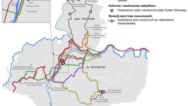 Nowe ścieżki rowerowe w Aglomeracji Oświęcimskiej? Samorządy proszą o opinię mieszkańców