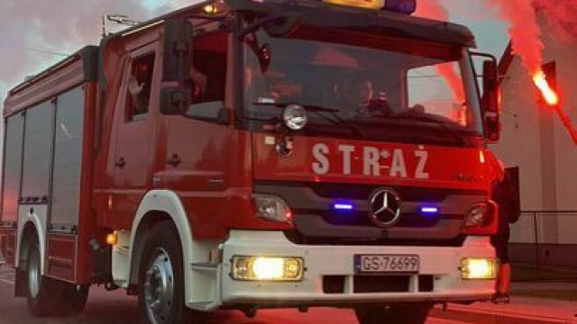 Nowy wóz strażacki już w remizie w Nowej Wsi!
