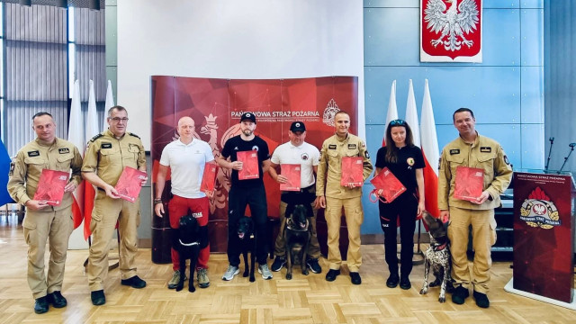 Oficjalna współpraca GPR OSP Kęty z Małopolskim Komendantem PSP