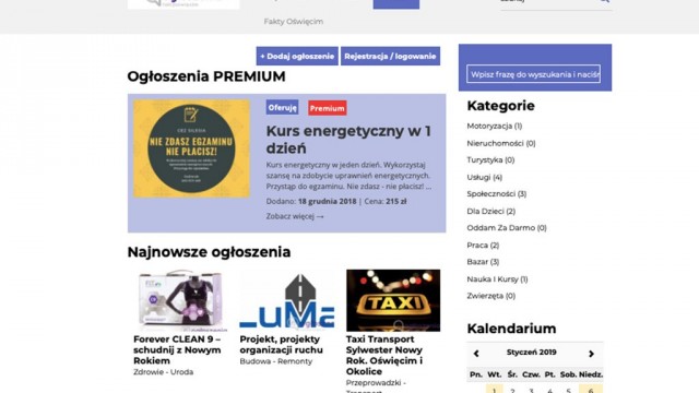 OgloszeniaFO.pl – bezpłatny, lokalny serwis ogłoszeniowy