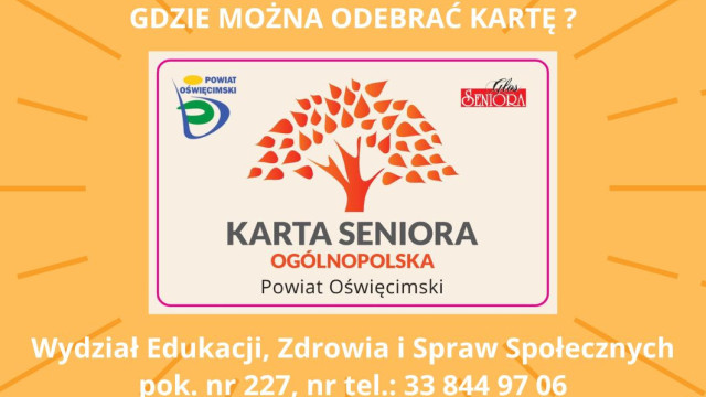 Ogólnopolska Karta Seniora Powiatu Oświęcimskiego