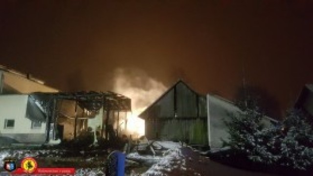 Ogromne straty po pożarze w Bulowicach