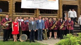 Orkiestra Dęta z Witkowic reprezentowała Polskę i Gminę Kęty na Międzynarodowym Festiwalu Orkiestr Dętych na Ukrainie