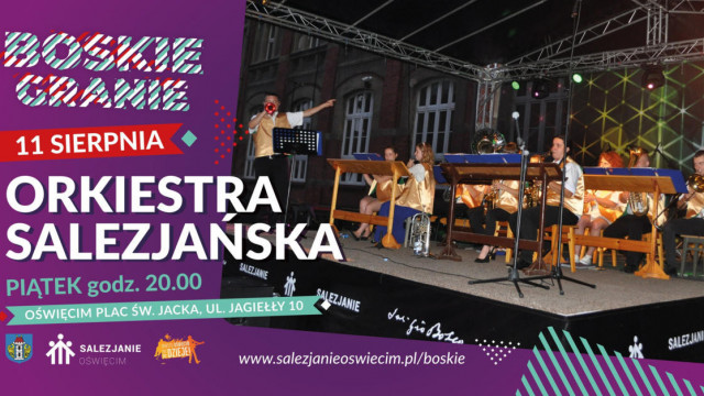 Orkiestra salezjańska na scenie Boskiego Grania