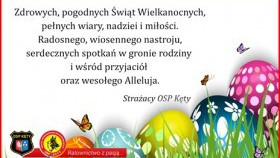 OSP Kęty - życzenia Wielkanocne
