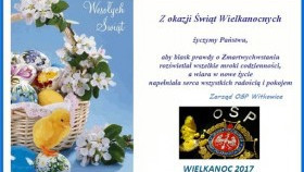 OSP Witkowice - życzenia Wielkanocne