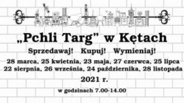 Ostatni w tym roku Pchli Targ połączony z wyprzedażą garażową w najbliższą niedzielę