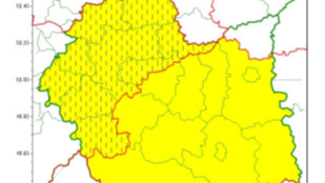 Ostrzeżenie meteorologiczne nr 171 Burze 2