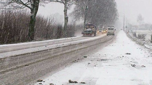 Ostrzeżenie.  Nadciągają śnieżyce i mróz