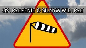 Ostrzeżenie o silnym wietrze