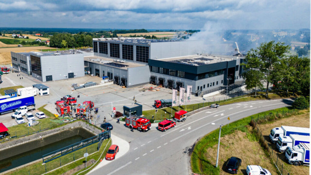 Oświadczenie firmy Aksam: pożar w halach produkcyjnych i plany wznowienia produkcji