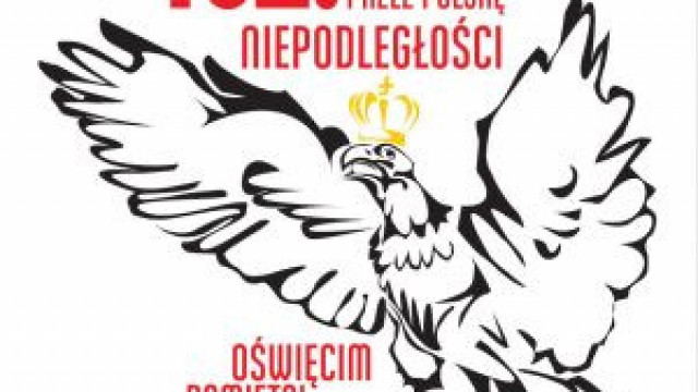 Oświęcim. 11 listopada. 102. rocznica odzyskania przez Polskę niepodległości